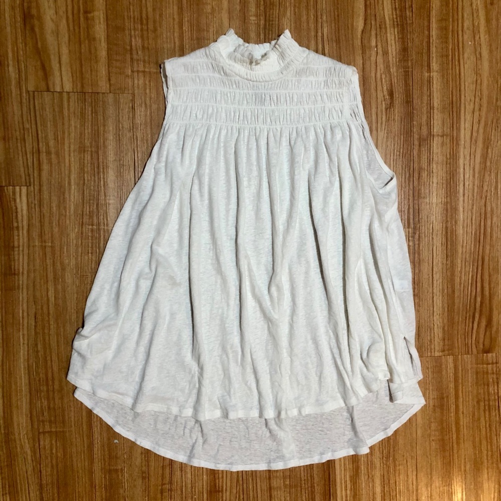 Ruffle Neck Tank